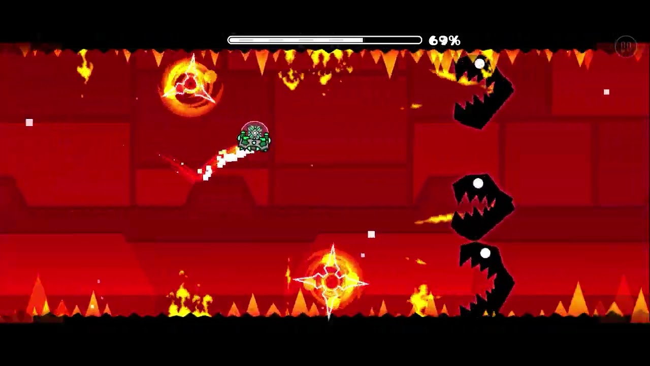 DEADLOCKED 100% MOBILE!! #geometrydash 