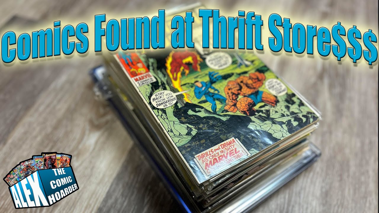 Found $100s of Dollars in Comic Books at a Thrift Store!!!