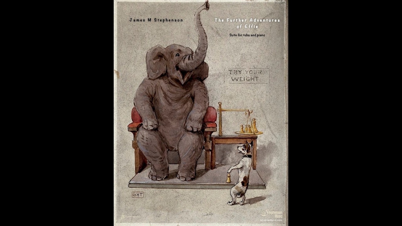 Stephenson - The Further Adventures of Effie, for tuba and piano (with score)