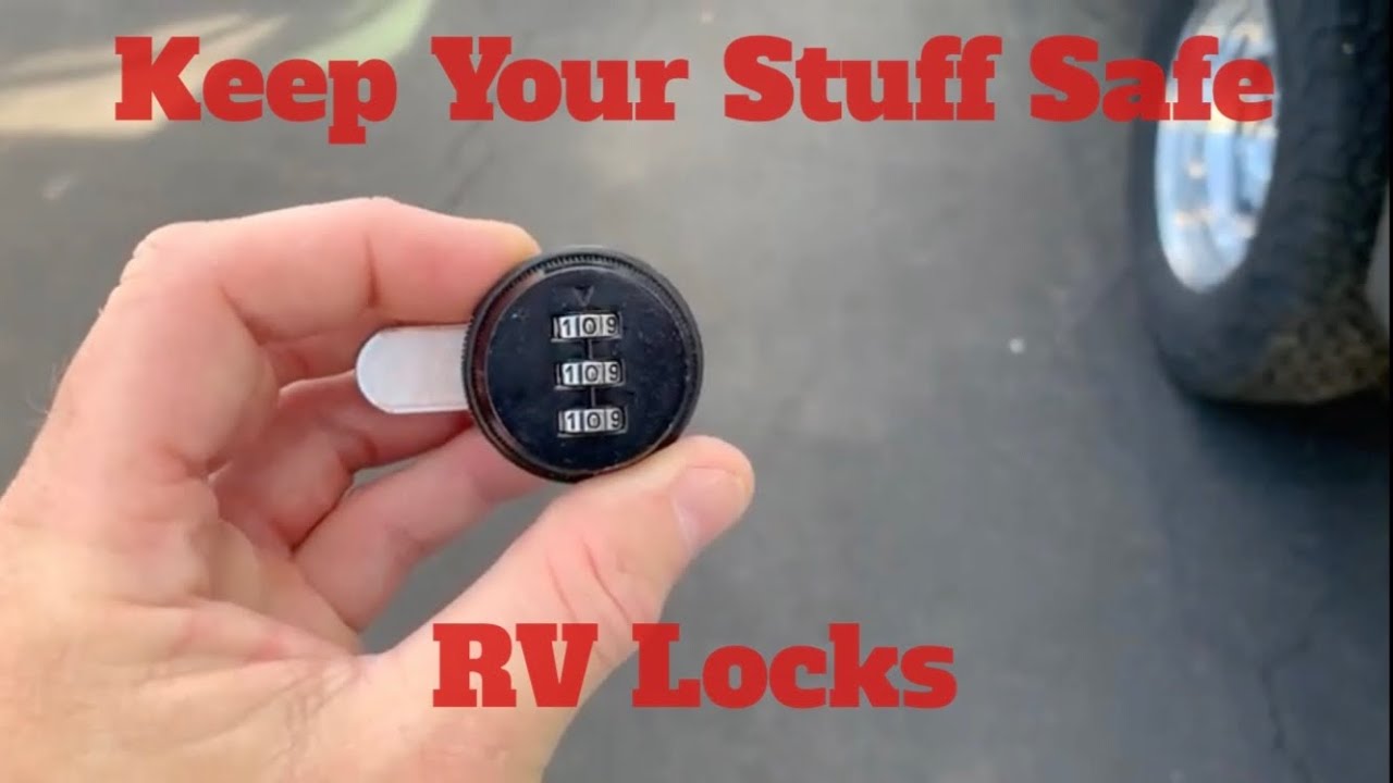 RV Compartment Door Locks • Keep Your Stuff Safe