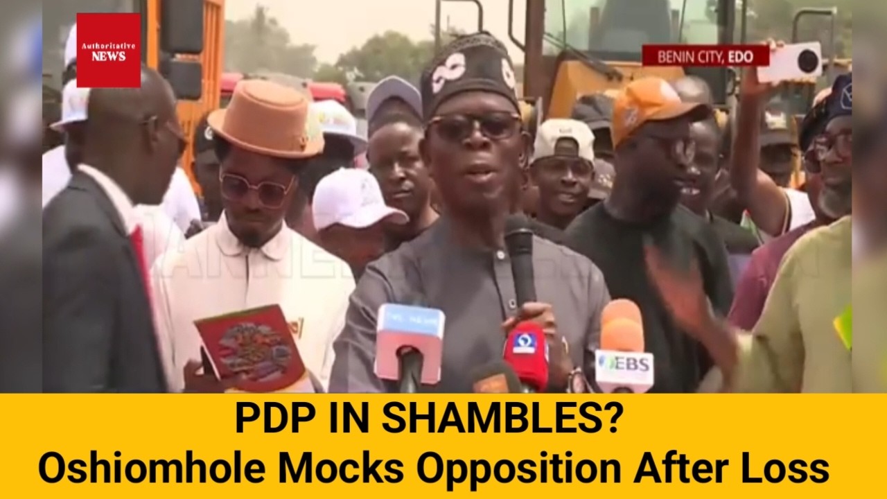 Oshiomhole Drops Heavy Praises for Wike & Okpebholo, Then Does THIS on Stage?!