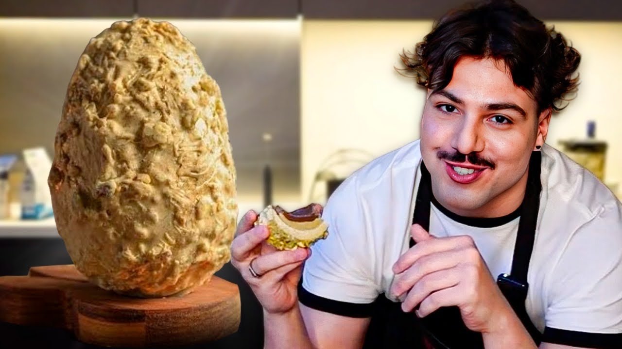 Fiz o melhor ovo de p&aacute;scoa de pistache...
