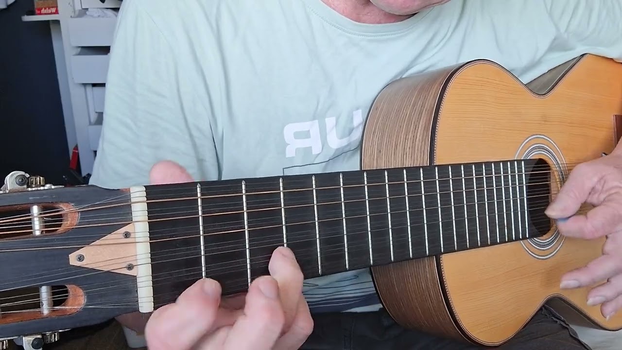Tremendous Terceira 18 String Guitarra 