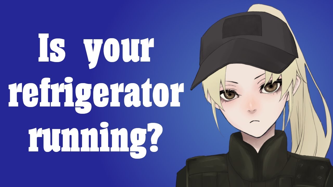 Sheriff Saves You From A Rogue Fridge (ASMR Roleplay) [F4A]