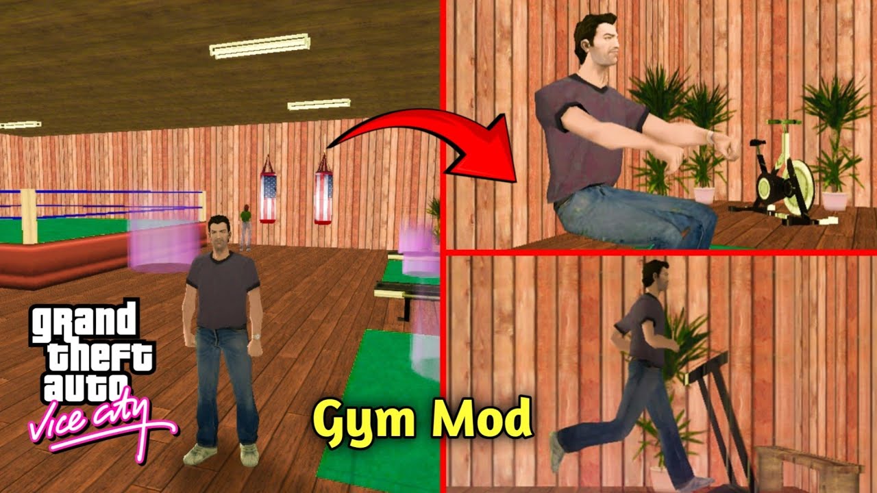 How To Install New Gym Mod In GTA Vice City | Add Secret Gym Location | Faizan Gaming