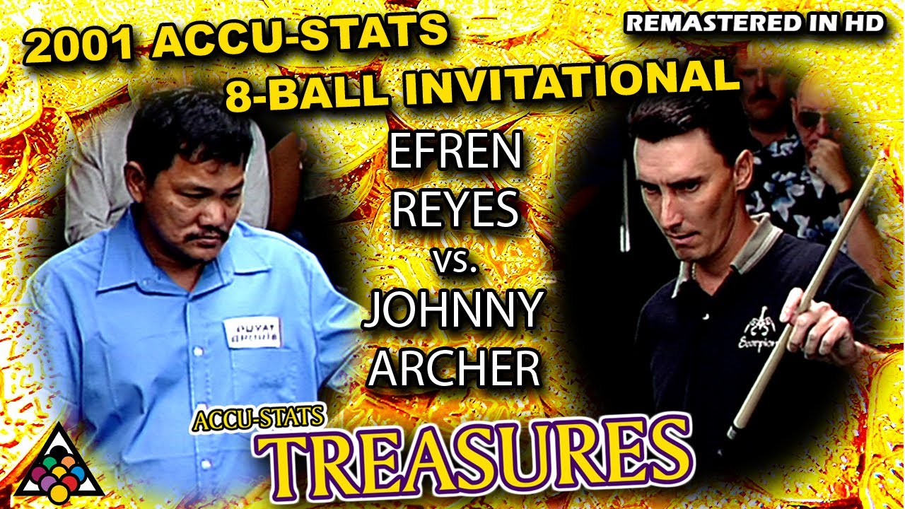 EFREN REYES vs JOHNNY ARCHER - 2001 Accu-Stats 8-Ball Invitational