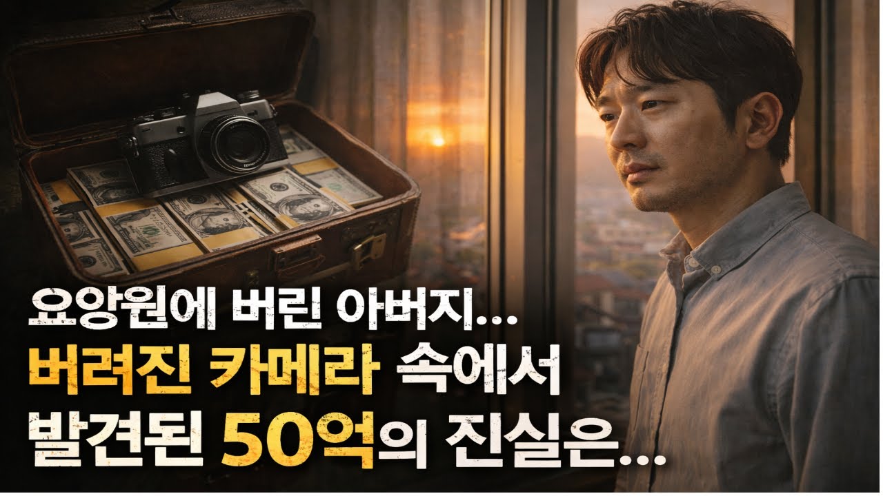 요양원에 버린 아버지... 버려진 카메라속에서 발견된 50억의 진실은...