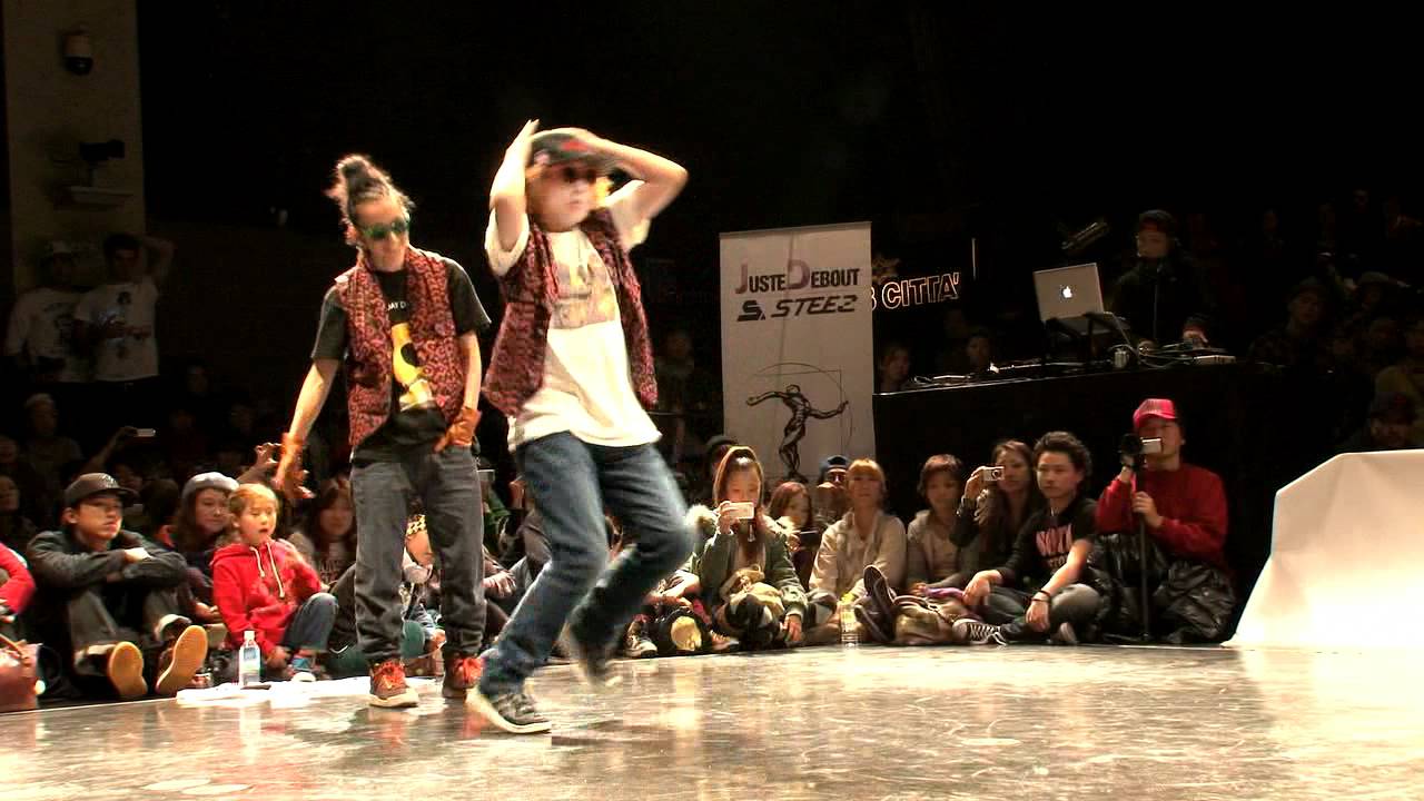 JUSTE DEBOUT 2012 【HIPHOP SIDE BEST8】Marjoram vs akihic☆彡&SHINSUKE