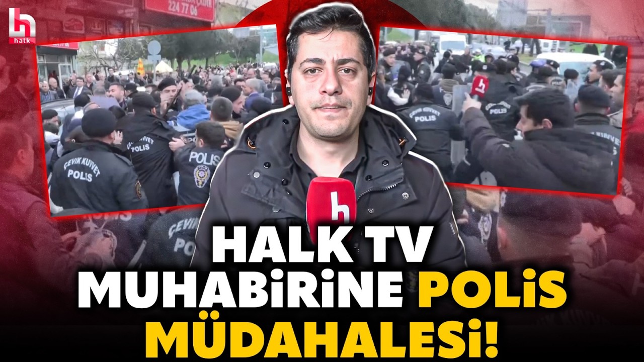 İŞTE BURSA'DA ARBEDE ANLARI! CHP il binasına y&uuml;r&uuml;yenlere polisten sert m&uuml;dahale! Ortalık karıştı!