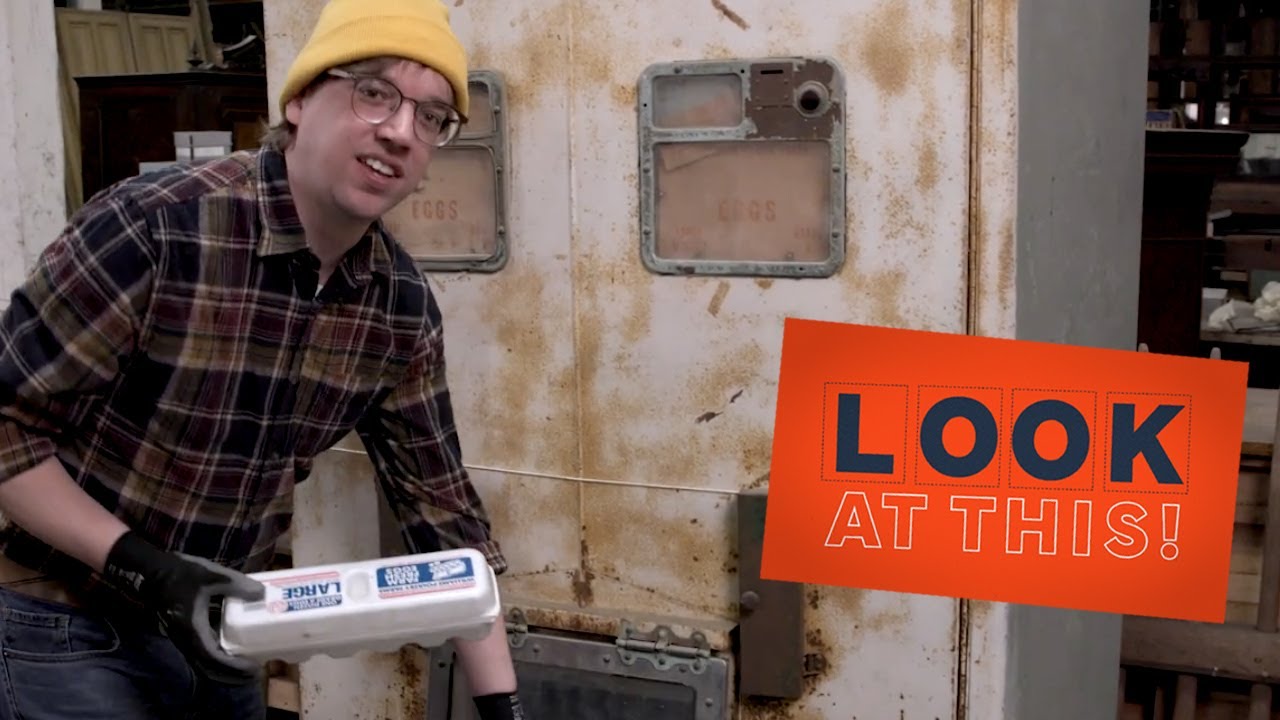 LOOK AT THIS: Egg Vending Machine