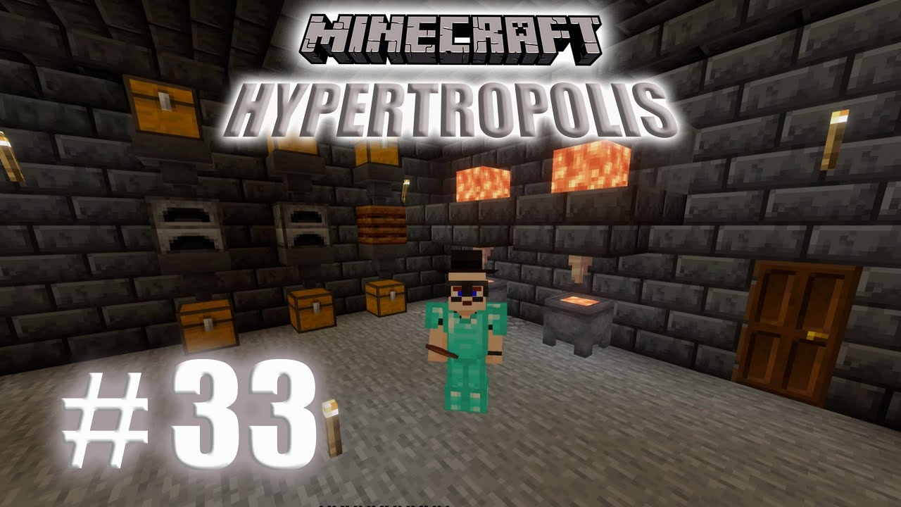 Let's Play Minecraft Hypertropolis - Folge 33 - Kellerausbau 1 - PS5 deutsch