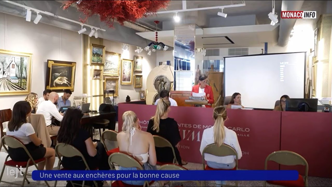 Vente d'une exceptionnelle Collection de Champagne Roederer | Reportage MONACO INFO