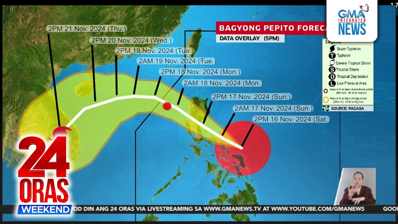 SUPER TYPHOON PEPITO | 24 Oras Weekend