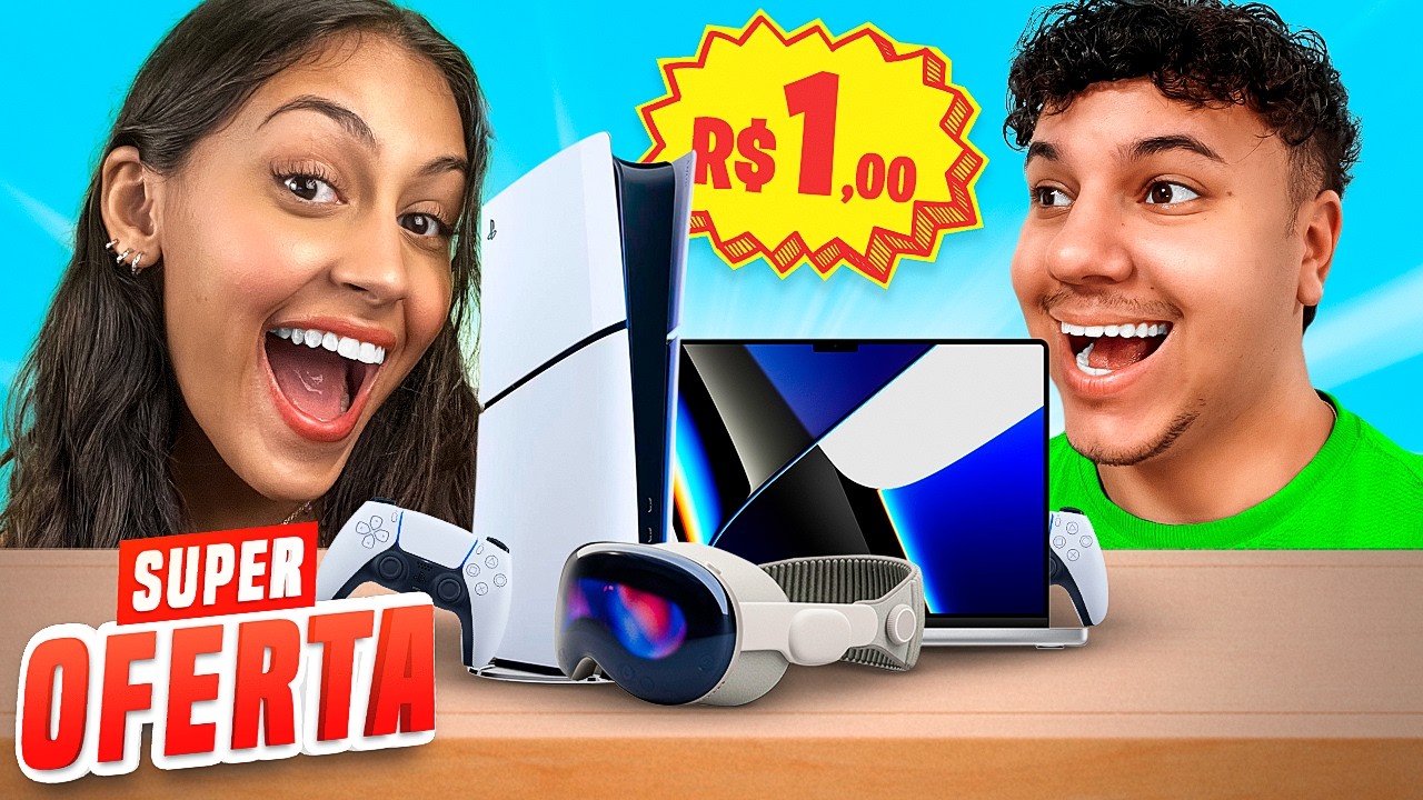 ABRI UMA LOJA DE 1 REAL NA FEIRINHA *deu ruim*