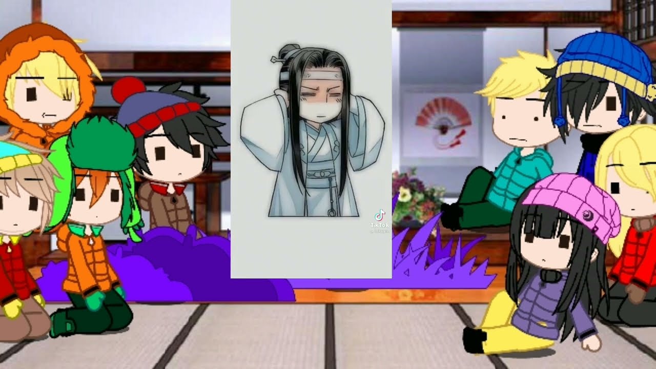 South park react to tweek as Wei wuxian (My au) (indo and English)