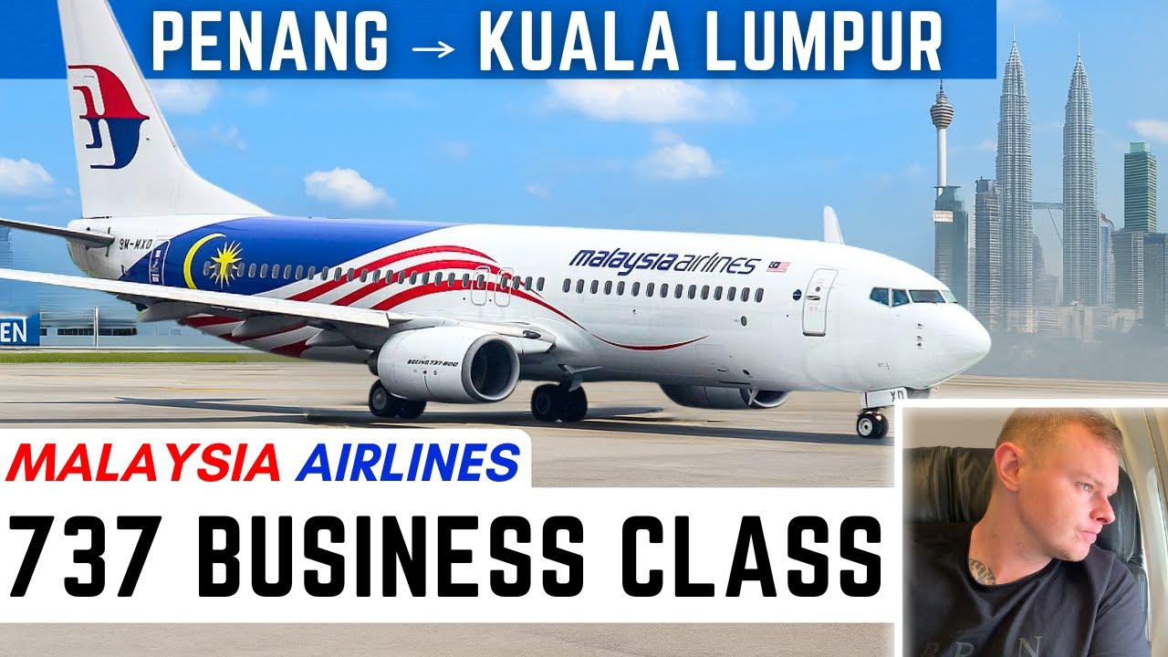 Malaysia Airlines 737 Business Class | Penang to Kuala Lumpur