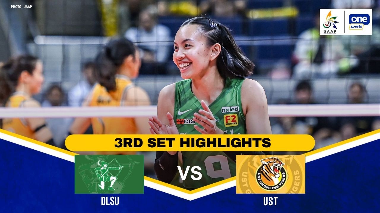 UST vs DLSU | SET 3 HIGHLIGHTS | UAAP SEASON 88 WOMEN&rsquo;S VOLLEYBALL ROUND 2 | MAR 25, 2026