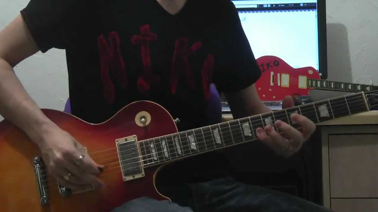 Guns N' Roses - 14 Years (guitar solo cover)