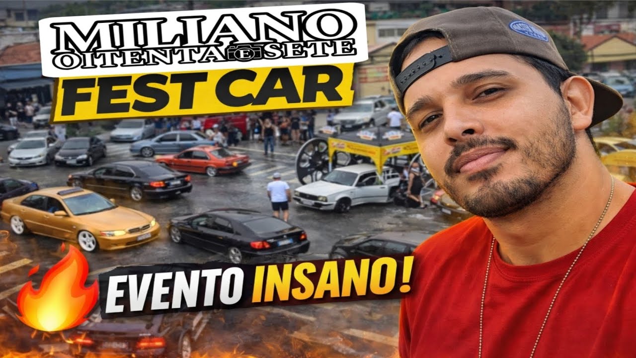 MILIANO FEST 3° EDIÇÃO / EVENTO INSANO / TONY 2T HRQ / AMIGOS E FAMÍLIA AUTOMOTIVO! RIBEIRÃO PIRES. 