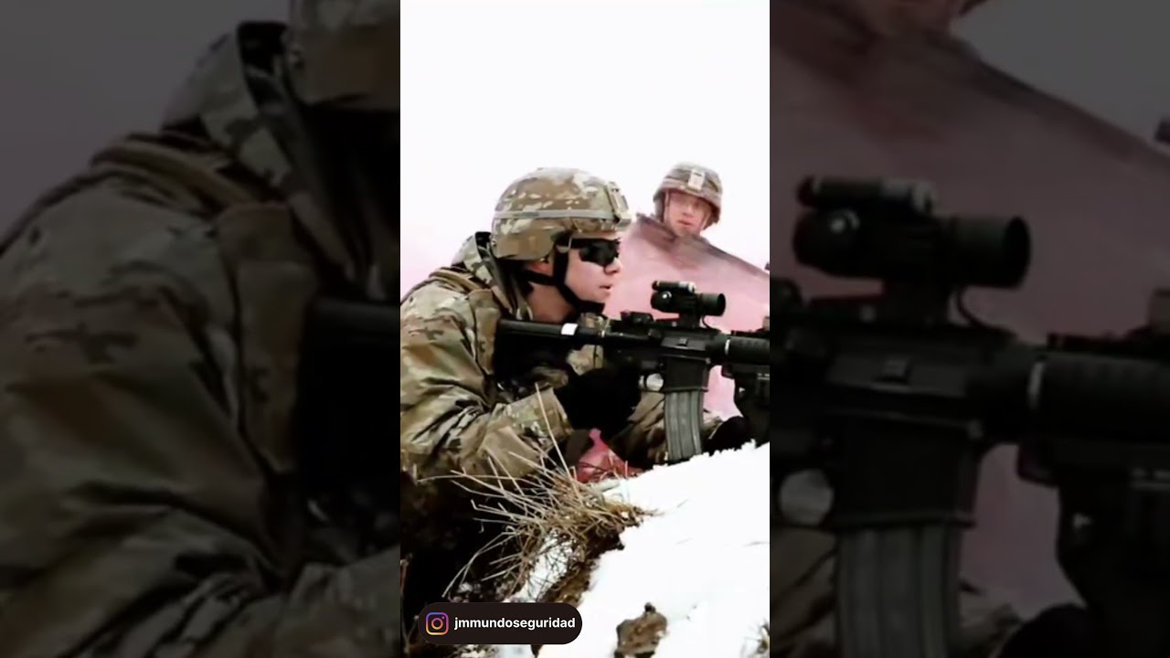 Multinational coalition winter training #shorts