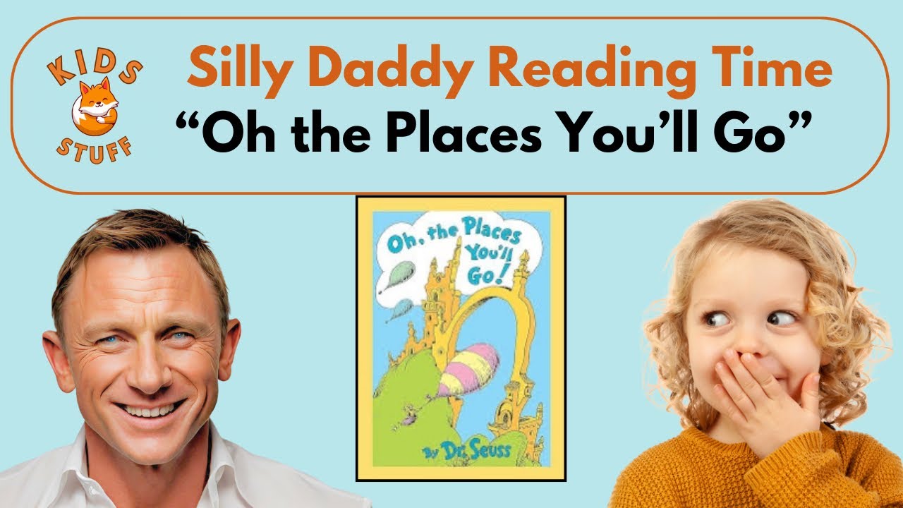 Book: Oh the Places You’ll Go! By Dr. Seuss.     (kids books read aloud, toddlers, babies, children)