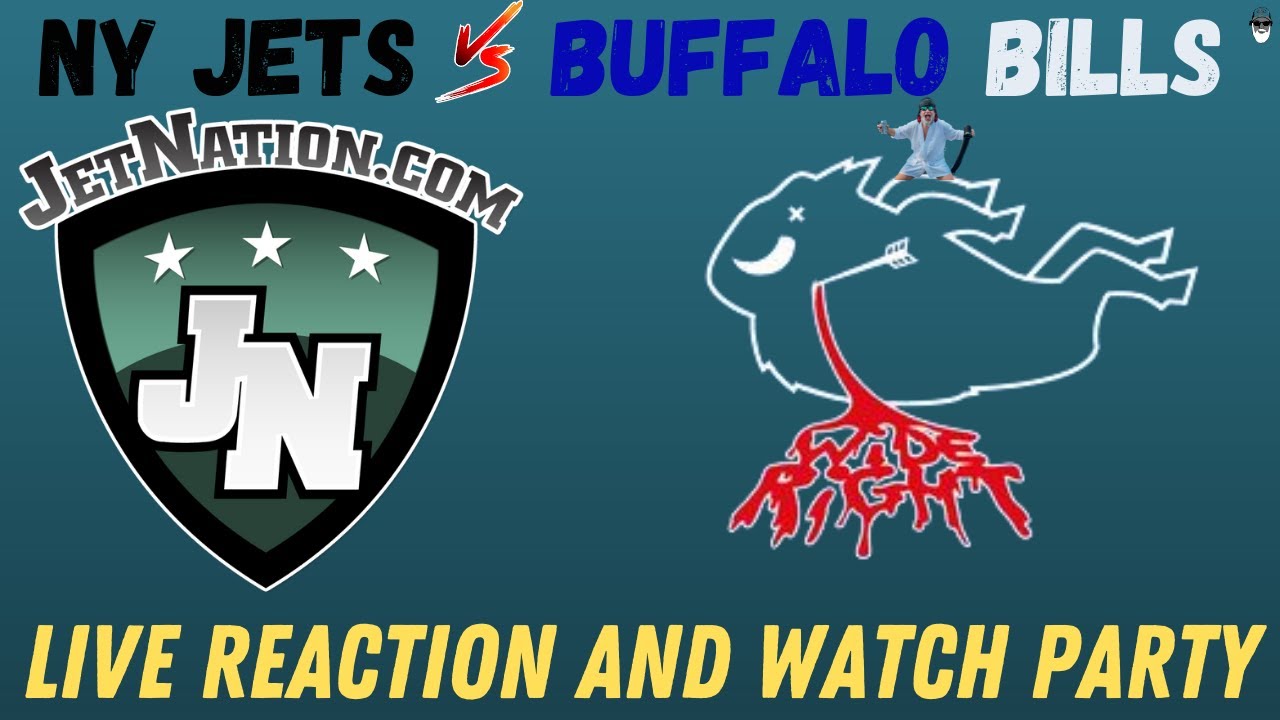 FINAL NY JETS Live Reaction & Watch Party of the 2021 Season!  Jets vs Bills