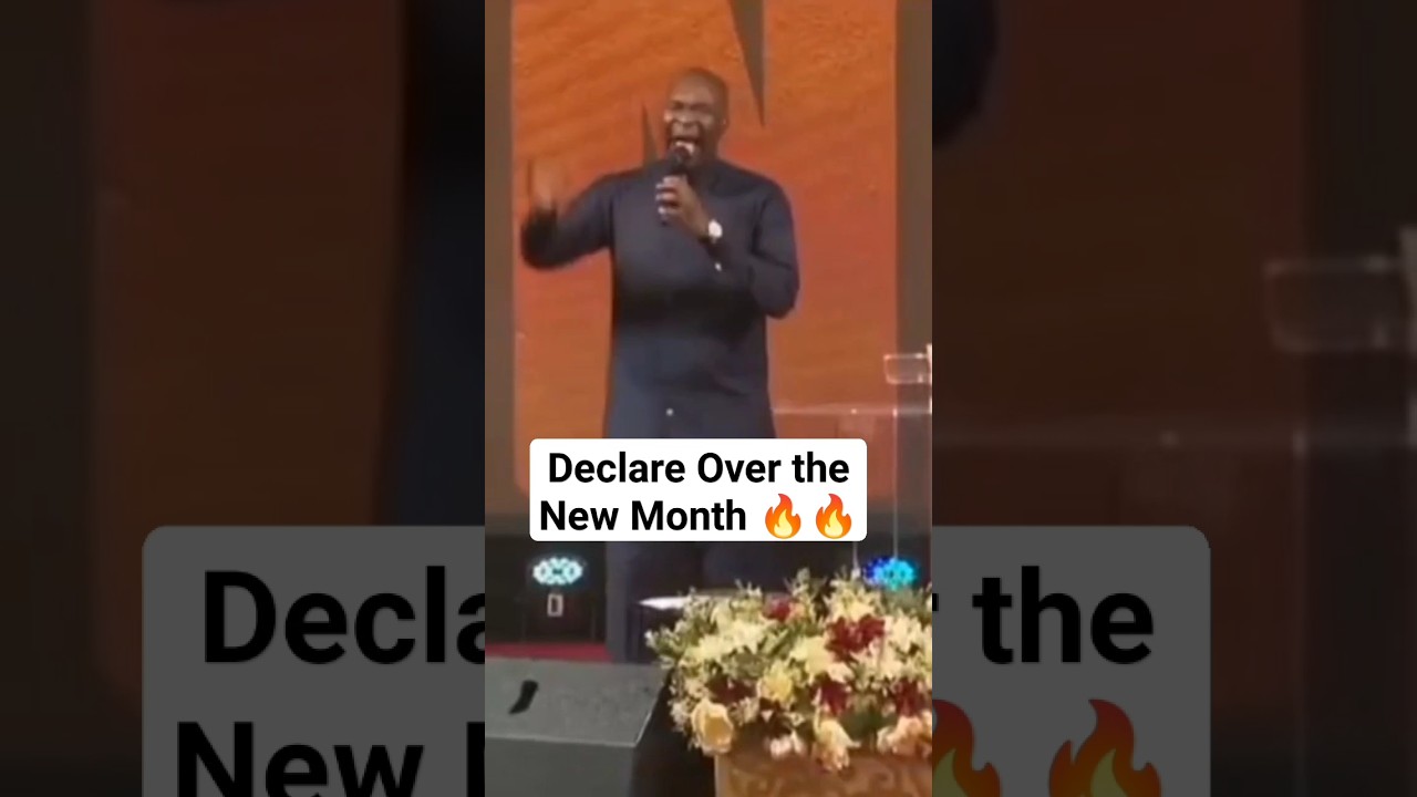 Declaration Over The New Month 🔥🔥🔥 || Apostle Joshua Selman #prayer #apostlejoshuaselman #newmonth