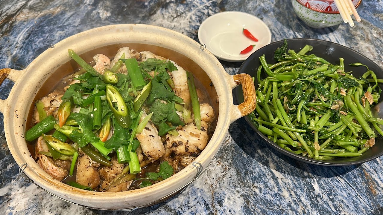 Cá hấp nấm hương với tàu xì - Món ngon mỗi ngày - Cuộc Sống Ở Úc 🇦🇺 