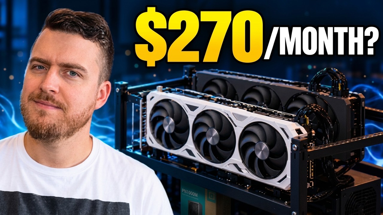I Built a GPU Mining Rig That Pays Me In Bitcoin