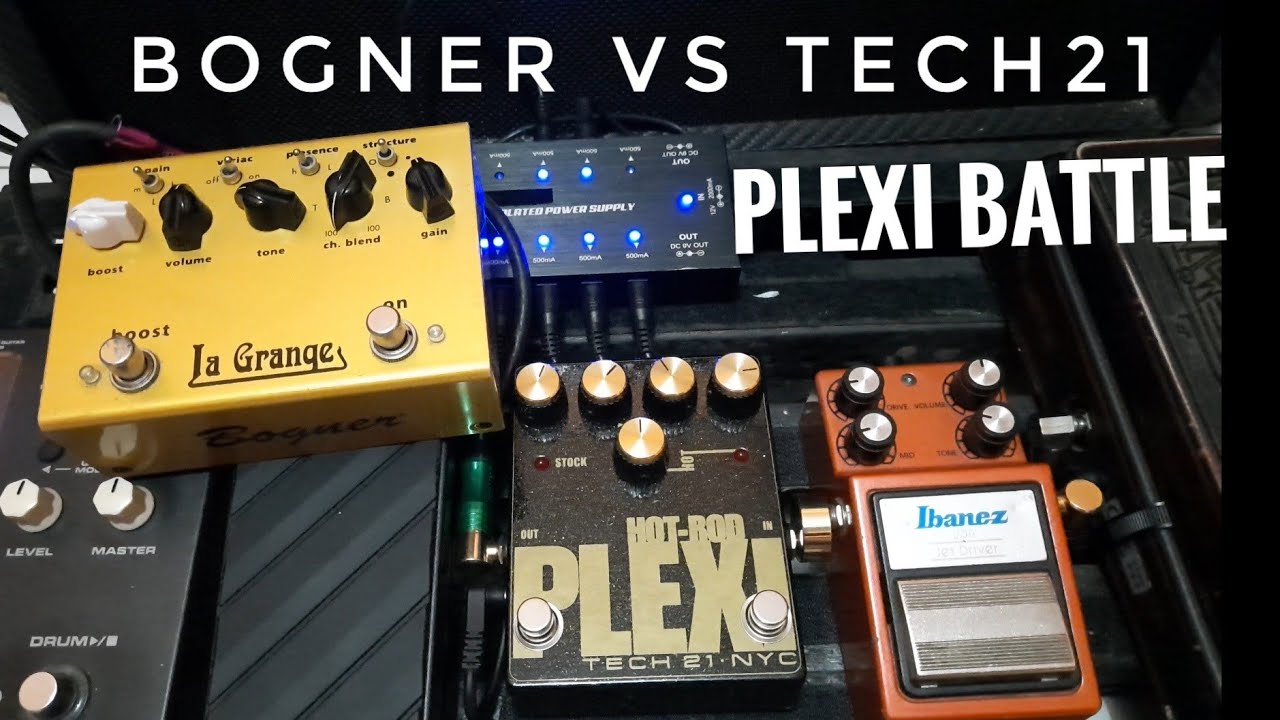 PLEXI   BATTLE || bogner vs Tech21