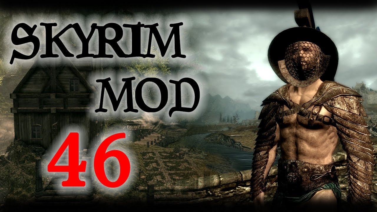 Skyrim Mod #46 - Silverfish Grotto, Lilium Follower, Gladiator Armor, Knock-knock