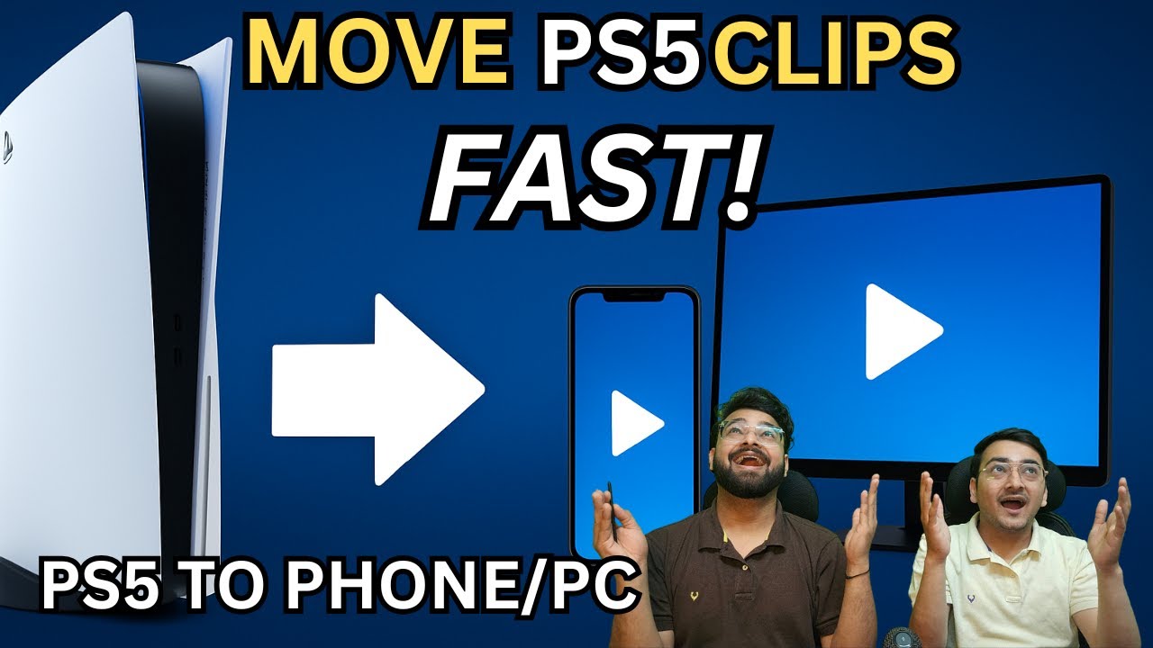 How to Transfer PS5 Videos & Screenshots to Phone or PC (Fast & Easy 2025 Guide)