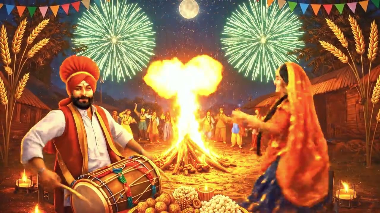 Lohri Celebration Songs 2026 | Punjabi Bhangra Instrumentals for Festival & Dance