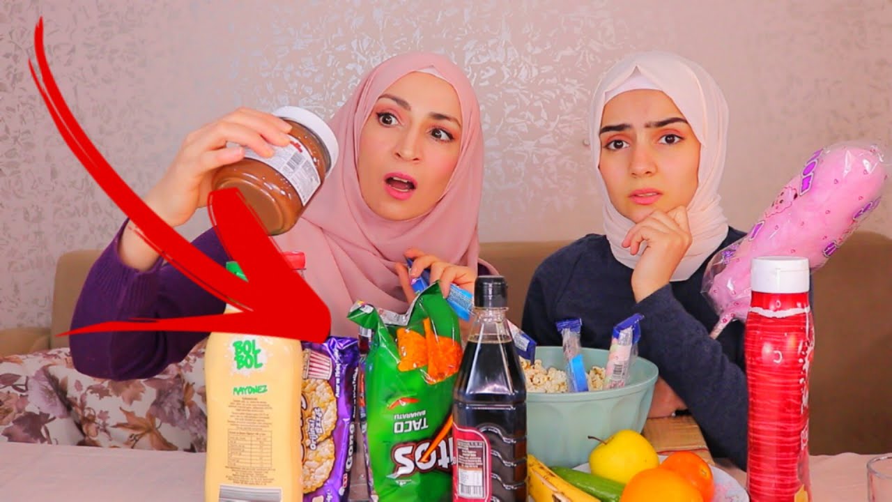 جربنا وصفاتكم الغريبة بالأكل( بوشار بالشوكولا🤢)|