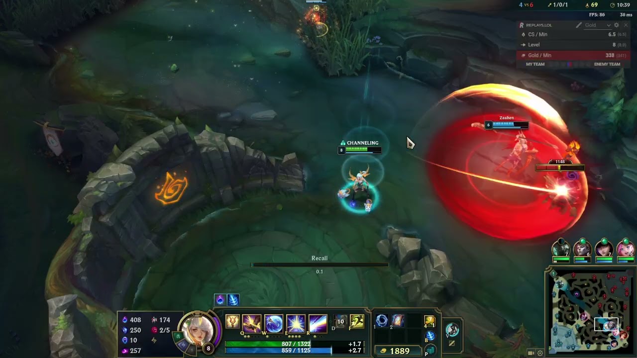 Lux Game 52 (Win vs Yasuo)
