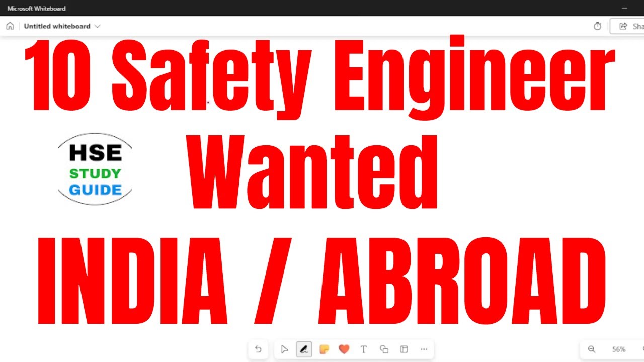 10 Safety Engineer Jobs vacancy in India / Abroad @hsestudyguide