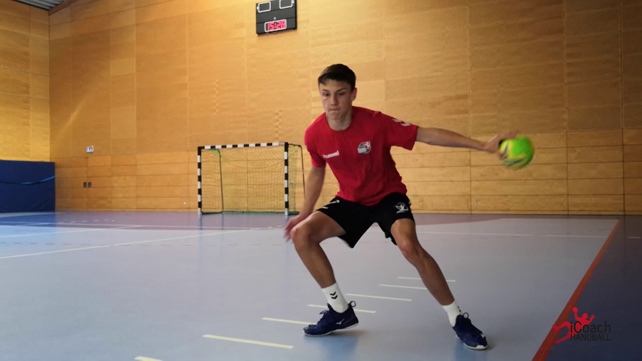 Schnelligkeit und Koordination - Handball-Training zu Hause