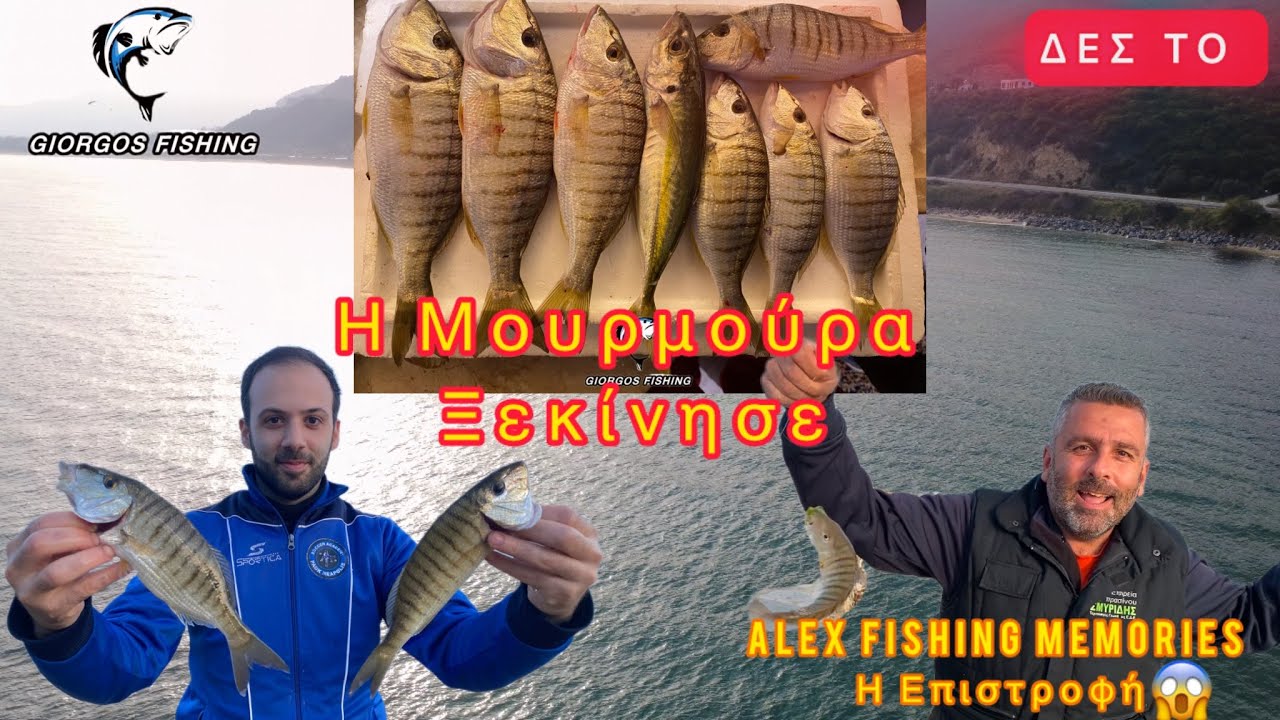 Ανοιξιάτικο Ψάρεμα Μουρμούρας με Casting από την Ακτή+ Σούπερ Προσφορά Για Σένα!