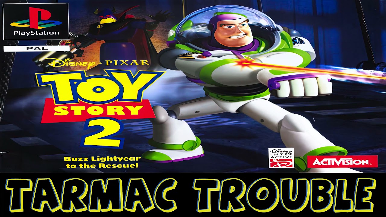 Toy Story 2: Buzz Lightyear To The Rescue | PS1 | OST - Tarmac Trouble (4K)