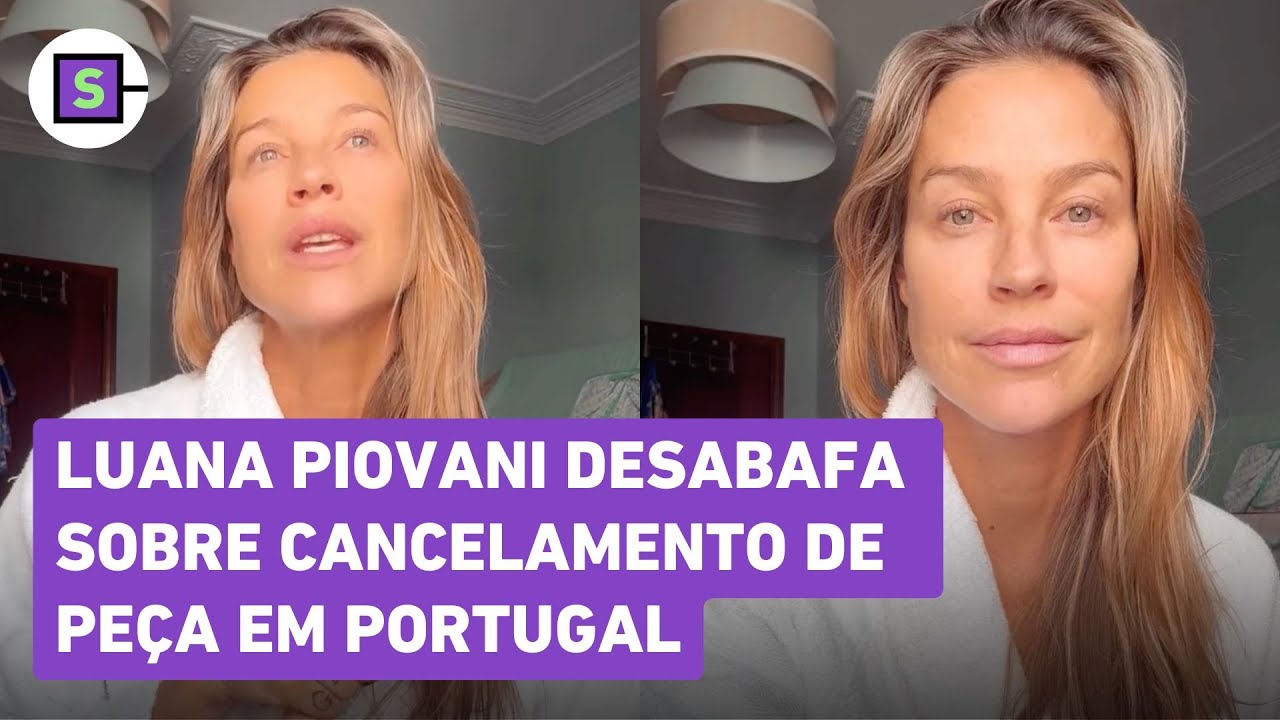 Luana Piovani lamenta cancelamento de peça: 'Não é assim que se faz teatro'