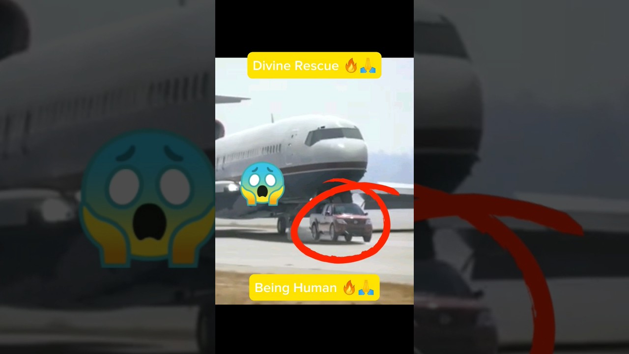 Pick Up Truck Saved Airplane!!! #shorts #divinerescue