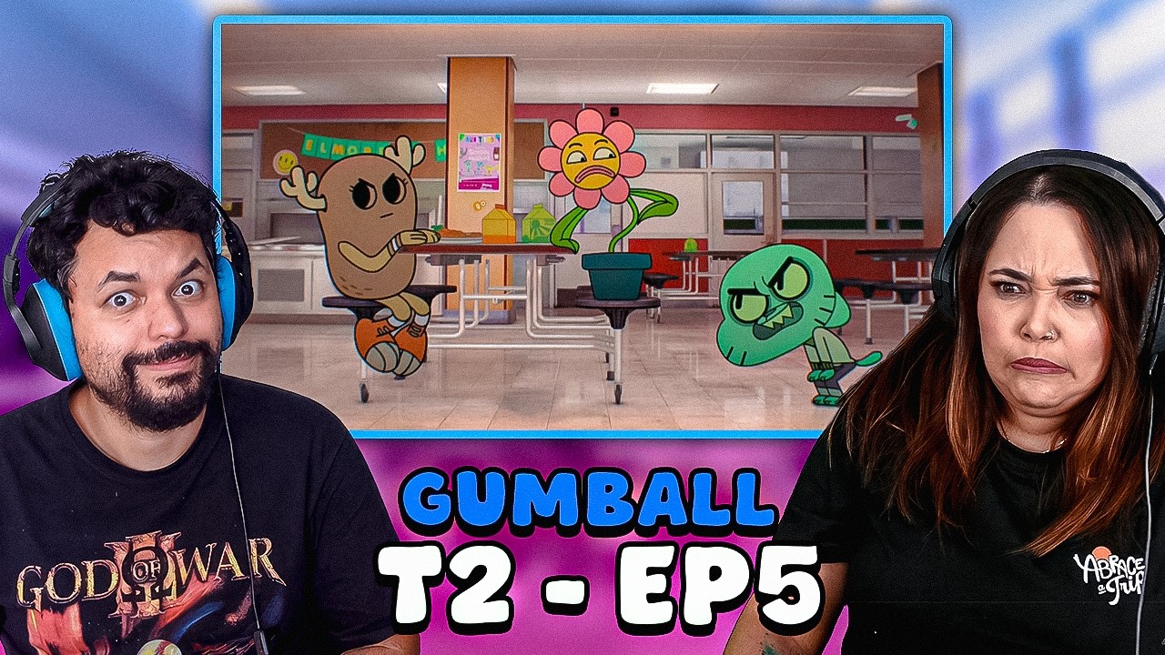 A FLOR! | Gumball – T2 EP5 | REACT