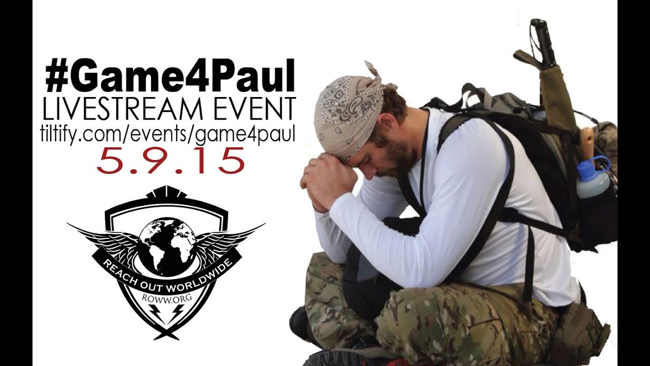 #Game4Paul Livestream Event - May 9