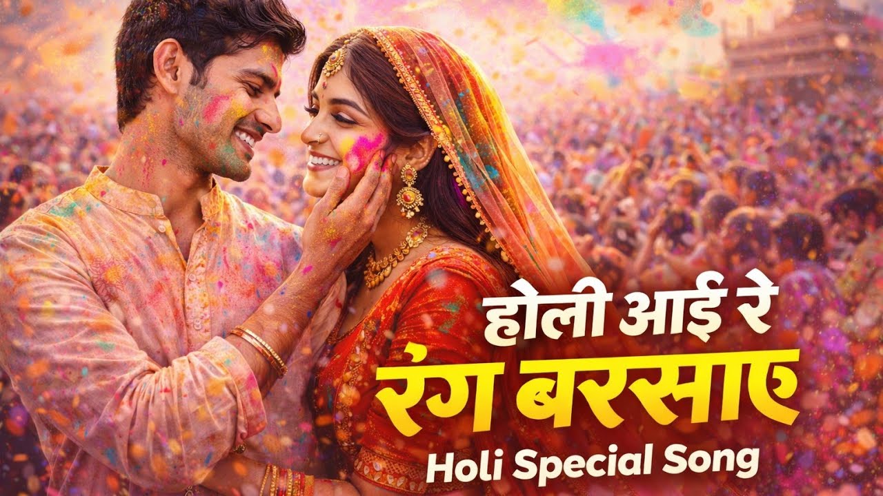 होली आई रे रंग बरसाए | Holi Special Song 2026 | New Holi DJ Song | Festival Holi Song