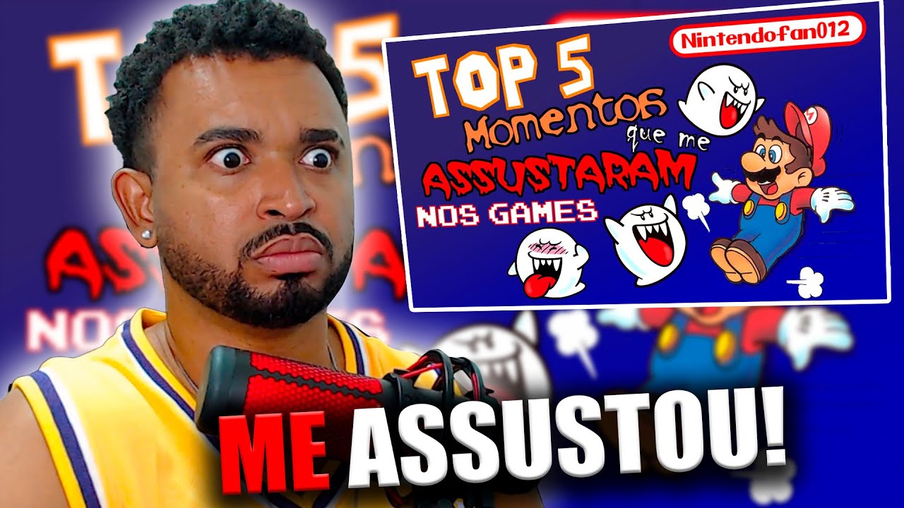 TOP 5 Momentos Assustadores em Jogos da Nintendo @NintendoFan #react
