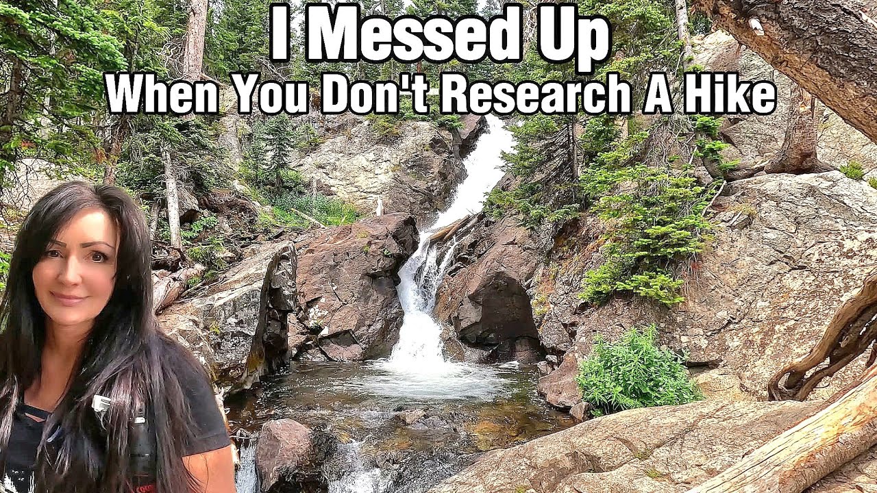 Willow Creek Falls-A Hike That Doesn't Match The Signage-Eagles Nest Wilderness-Solo Hike