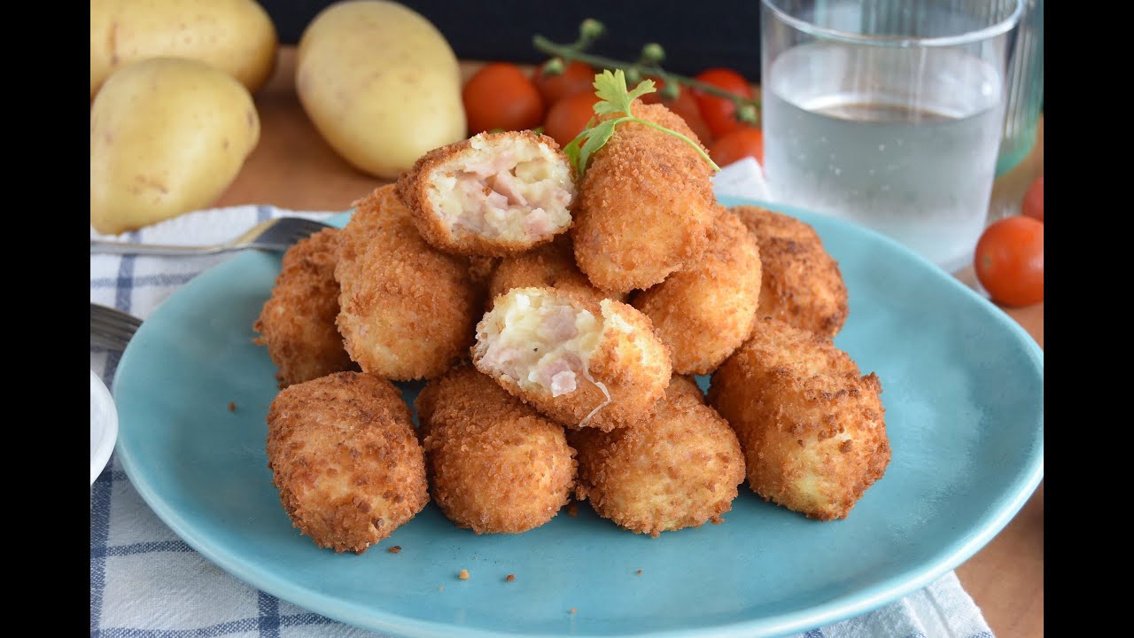 Croquetas de patata y jamón muy fáciles