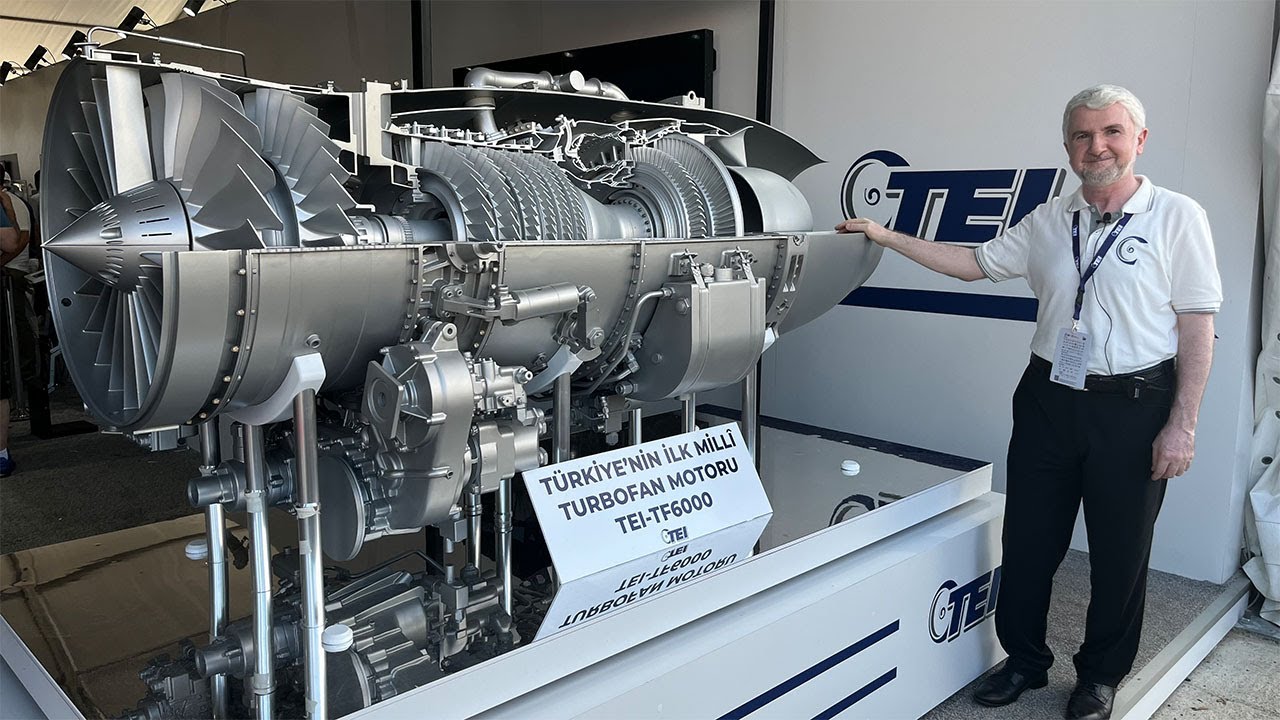 Mahmut Akşit, T&uuml;rkiye'de şimdiye kadar geliştirilen en b&uuml;y&uuml;k milli motor TF6000'i anlattı