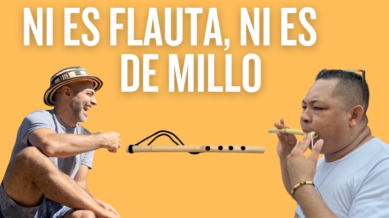 La Flauta de Millo del Caribe Colombiano | Maestro Baldomero (Baranoa, Atlántico)