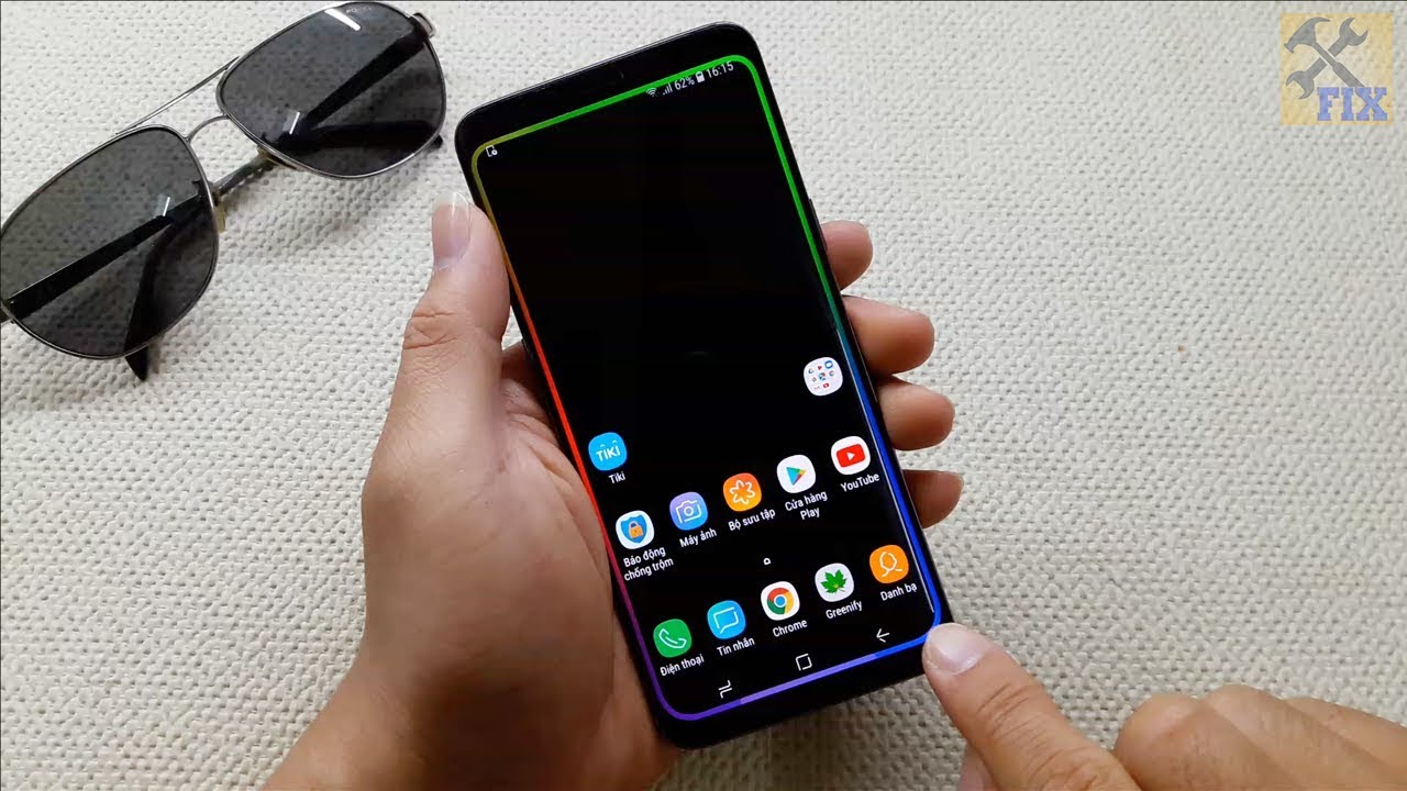 How to set Edge Lighting RGB on Android phone